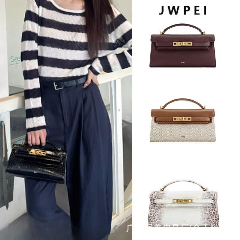 Women Bags Jw Pei - JW PEI Handbag, Crocodile Pattern, New