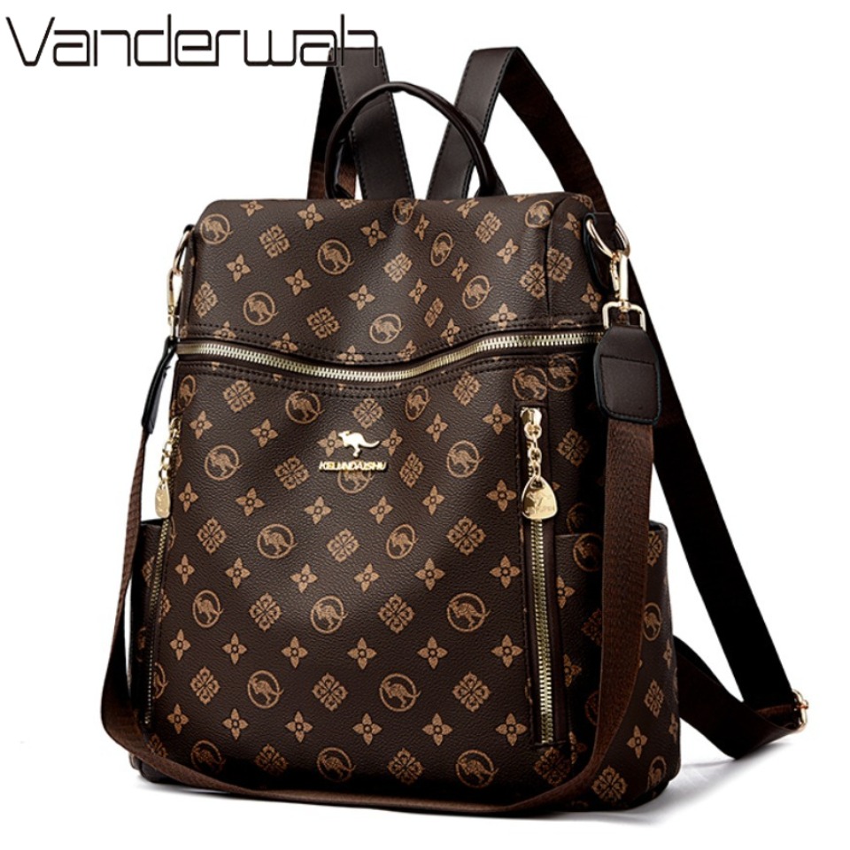 Women Bags Online - Genuine Brand Women's Soft Leather Backpack