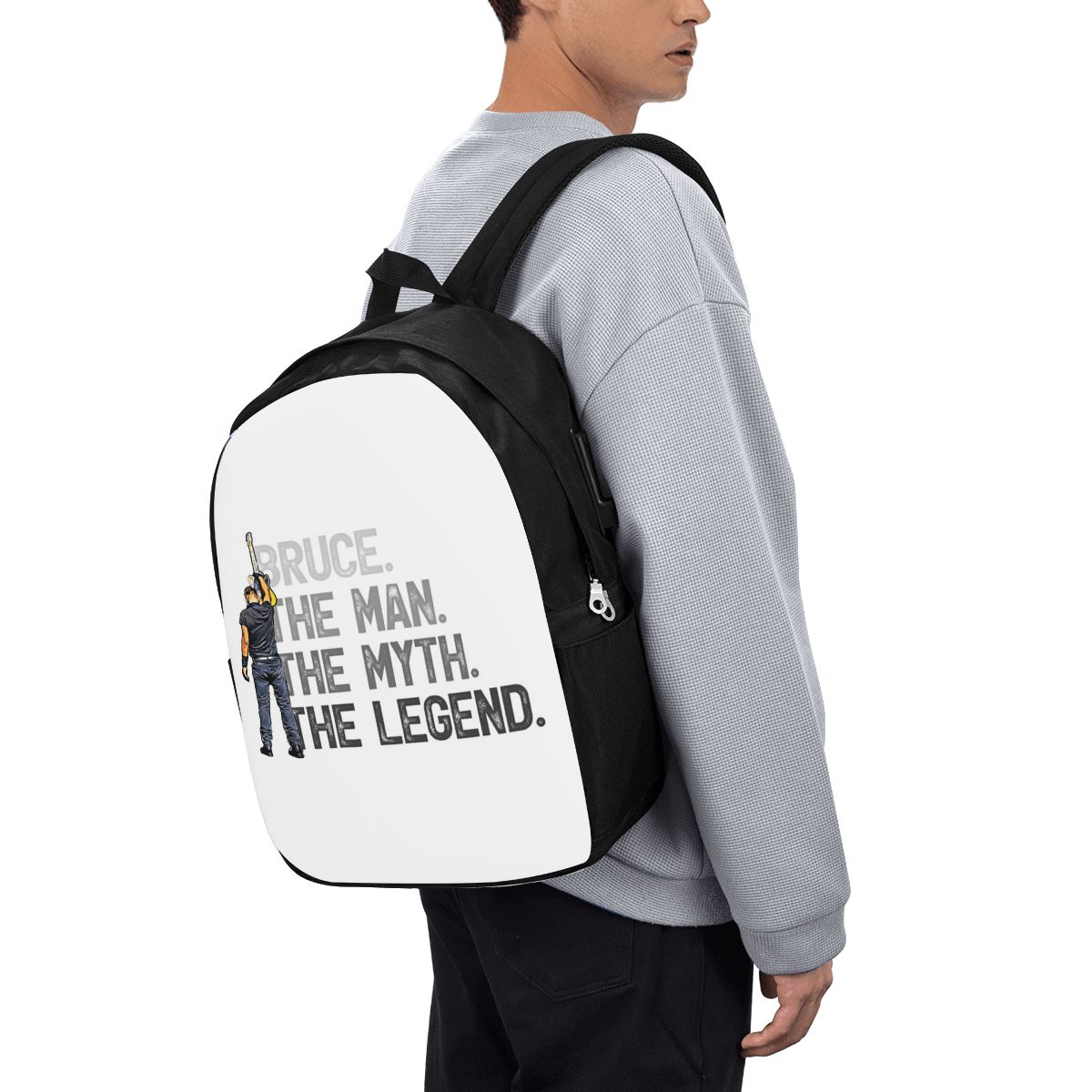 Women Bags For Laptop - Bruce Springsteen Backpack Travel Notebook Bag