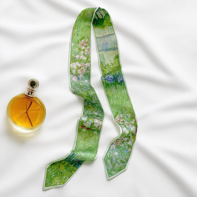 Women Bags Online - Prints Long Hairband Skinny Neckerchief Women