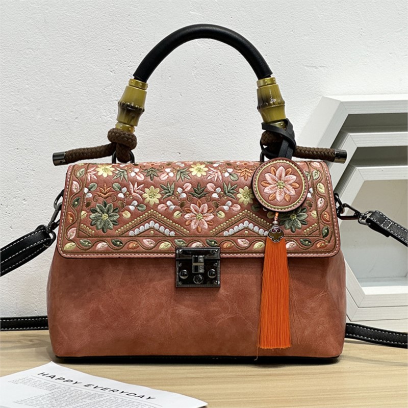 Women Bags Jw Pei - Johnature Embroidery Cheongsam Women Leather Bag