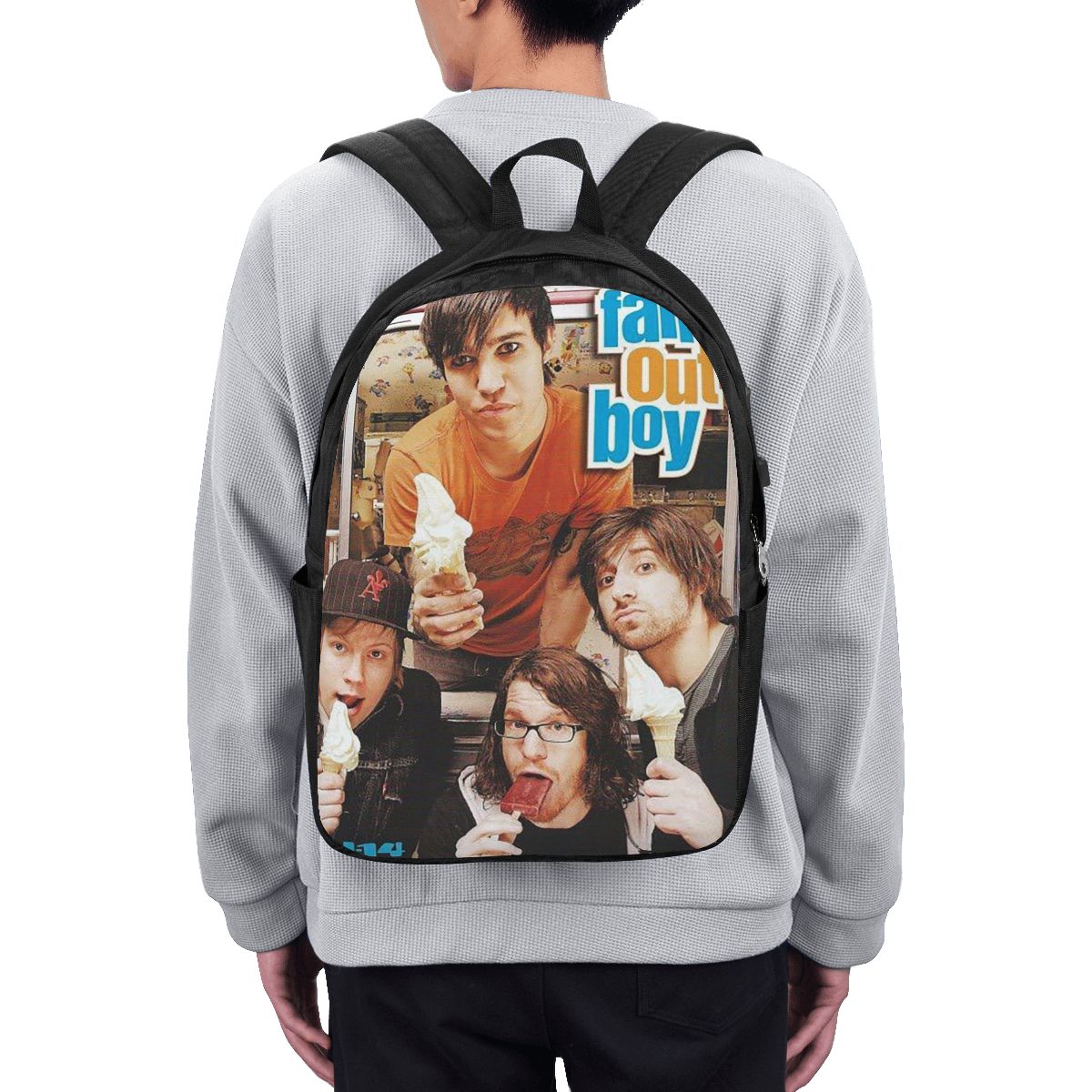Women Bags For Laptop - Fall Out Boy Backpack Travel Notebook
