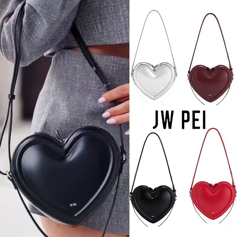 Women'S Bags Everyday - JW PEI Heart-shaped Crossbody Bag, Niche