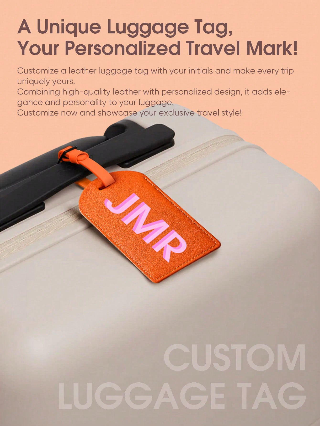 Personalized Initial Luggage T - đánh giá và giá Women Bags Leather