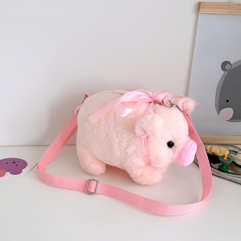 Piglet Plush Bag for Girl Kore - đánh giá và giá Women Bags H&M