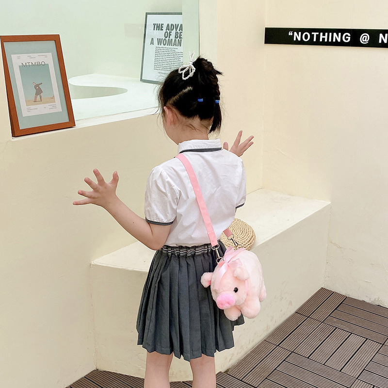 Piglet Plush Bag for Girl Kore - đánh giá và giá Women Bags H&M