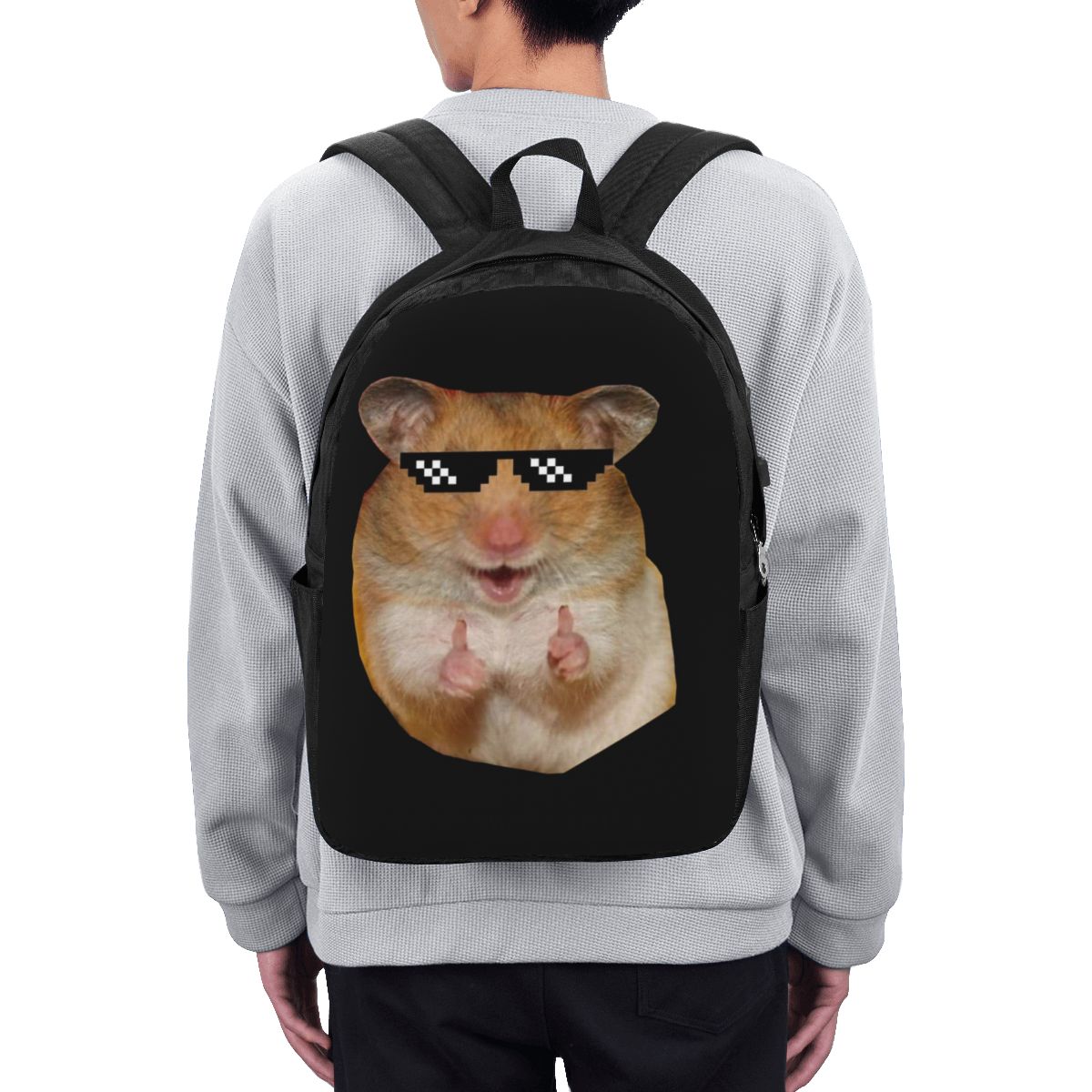 Funny Hamster Backpack Travel  - đánh giá và giá Women Bags For Laptop