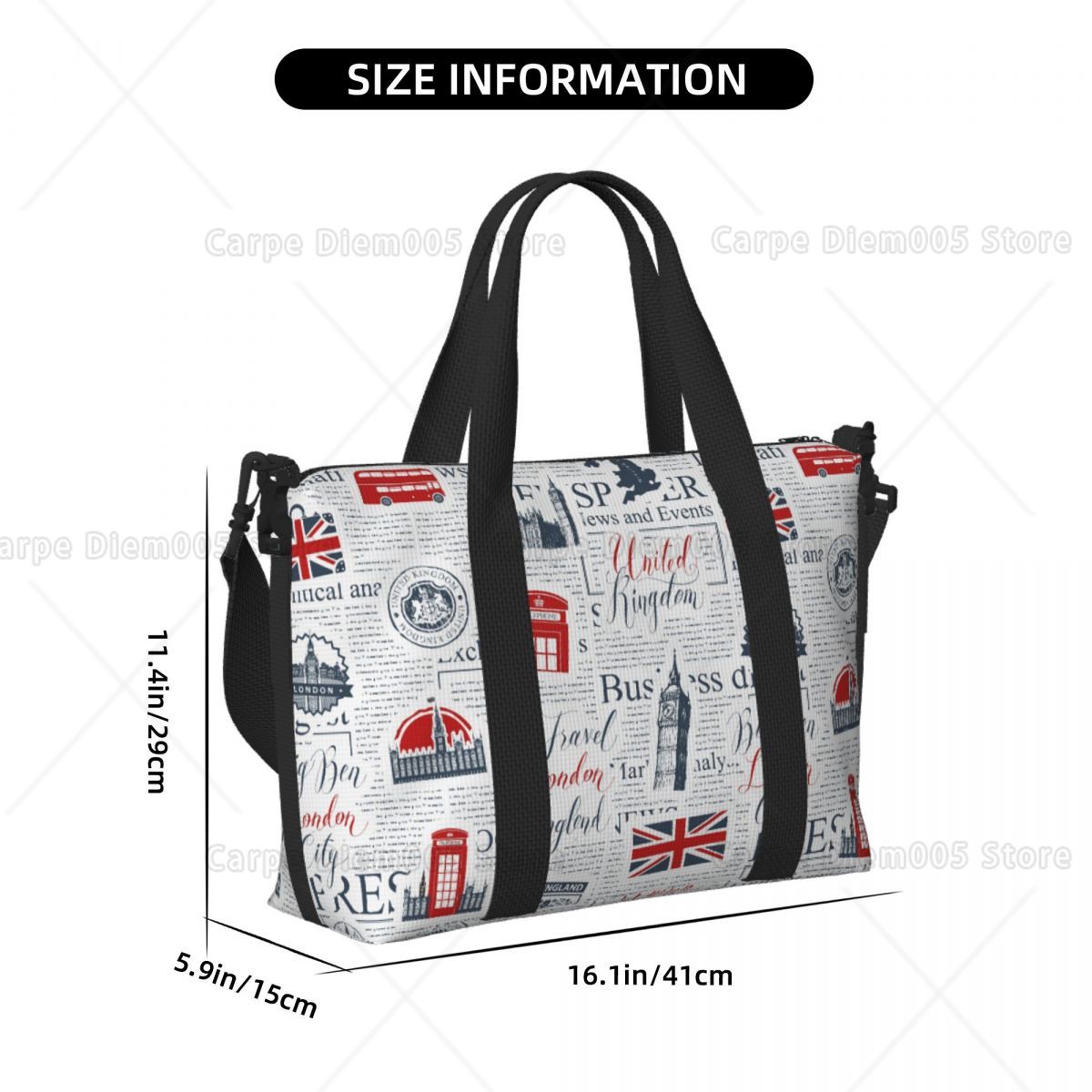 Vintage UK London Newspaper Tr - đánh giá và giá Women Bags Uk