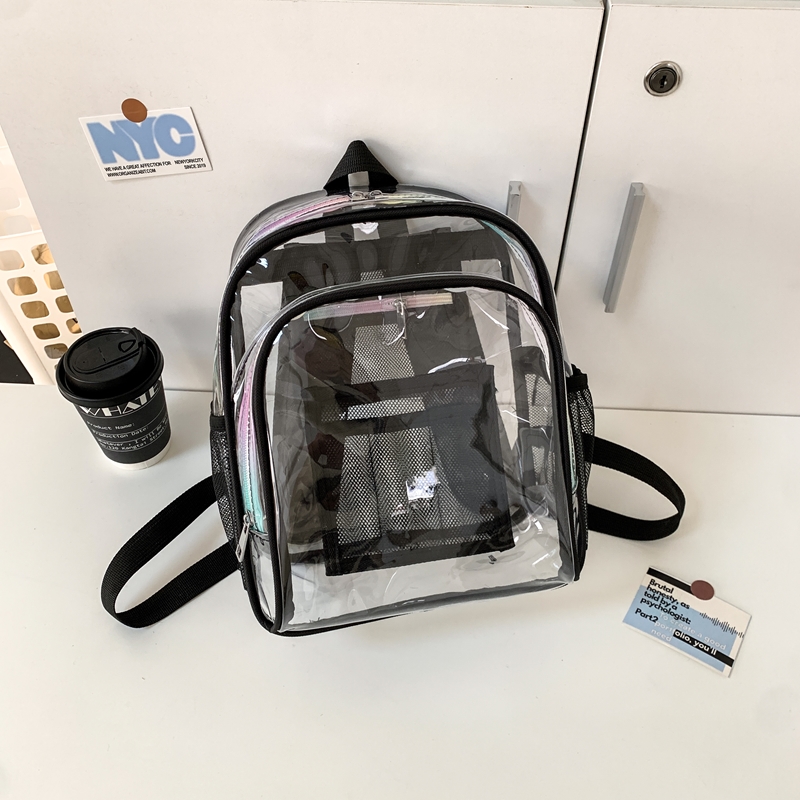 PVC Transparent Zipper Large C - đánh giá và giá Women Bags Sale