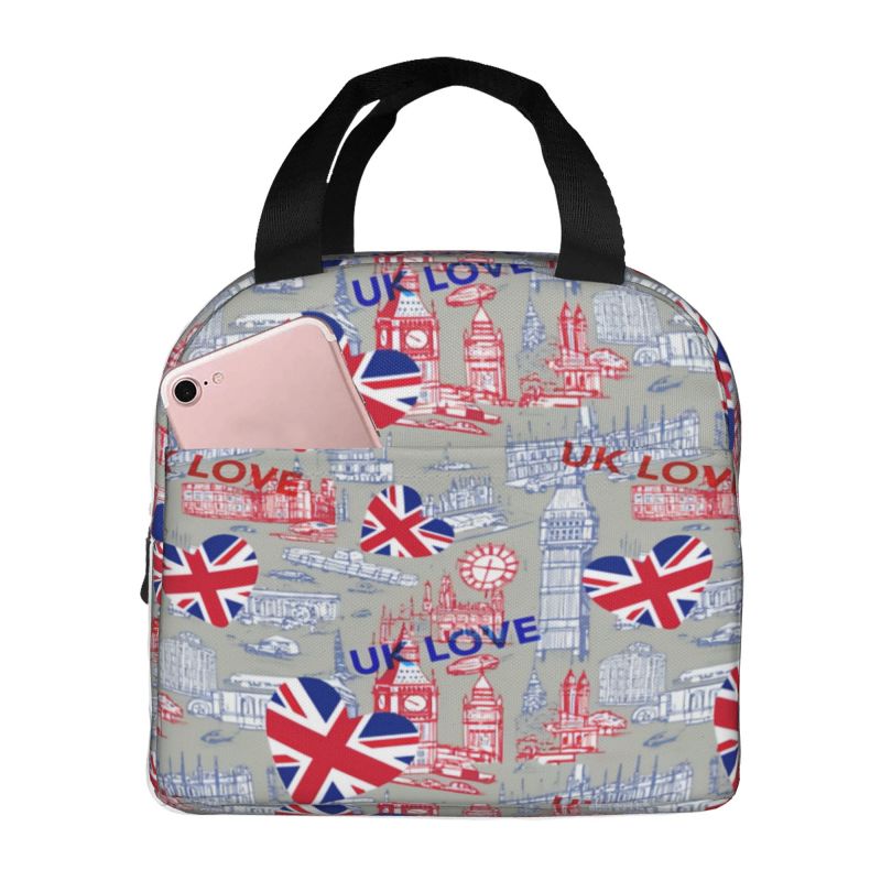 Flag Of The UK Insulated Lunch - đánh giá và giá Women Bags Uk