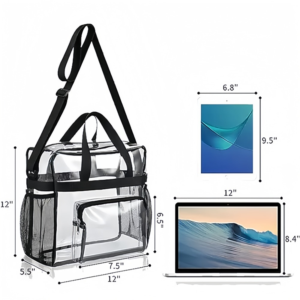 Clear Tote Bag Heavy Duty Plas - đánh giá và giá Women Bags Daily Use