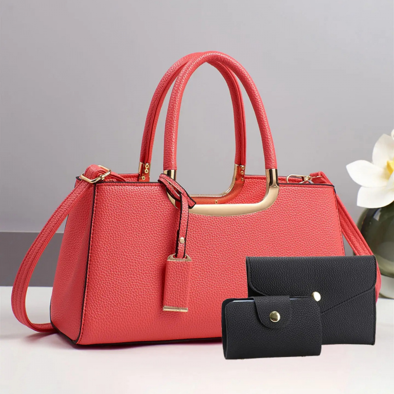 PU Leather Crossbody Shoulder  - đánh giá và giá Women Bags Leather