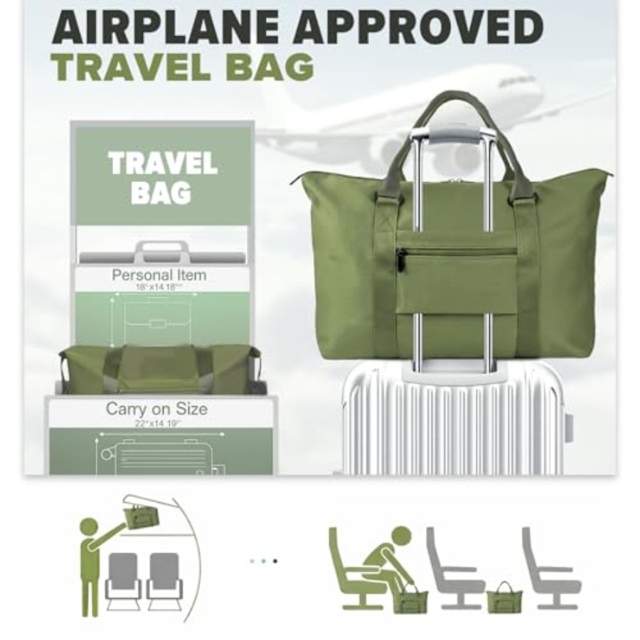 Travel Duffle Bag, Weekender T - đánh giá và giá Women Bags Leather