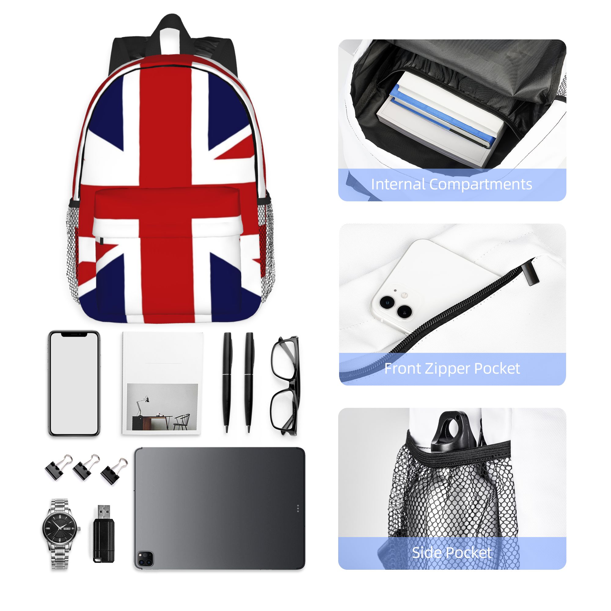 Union Jack Flag Of The UK Back - đánh giá và giá Women Bags Uk