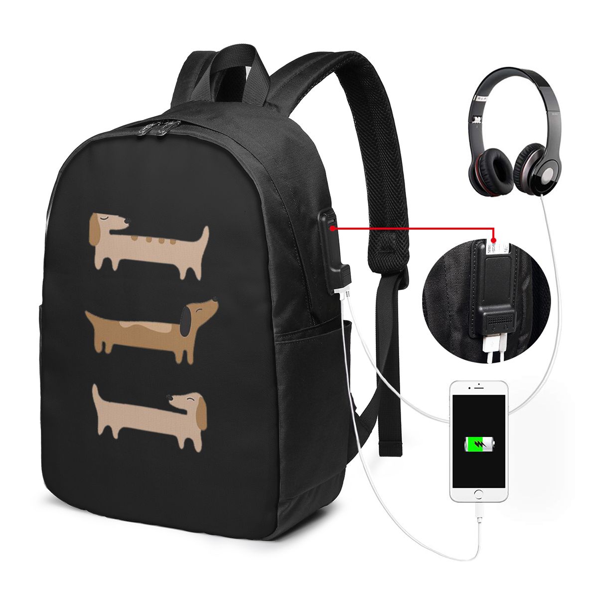 Home Decor - Dachshund Backpac - đánh giá và giá Women Bags For Laptop