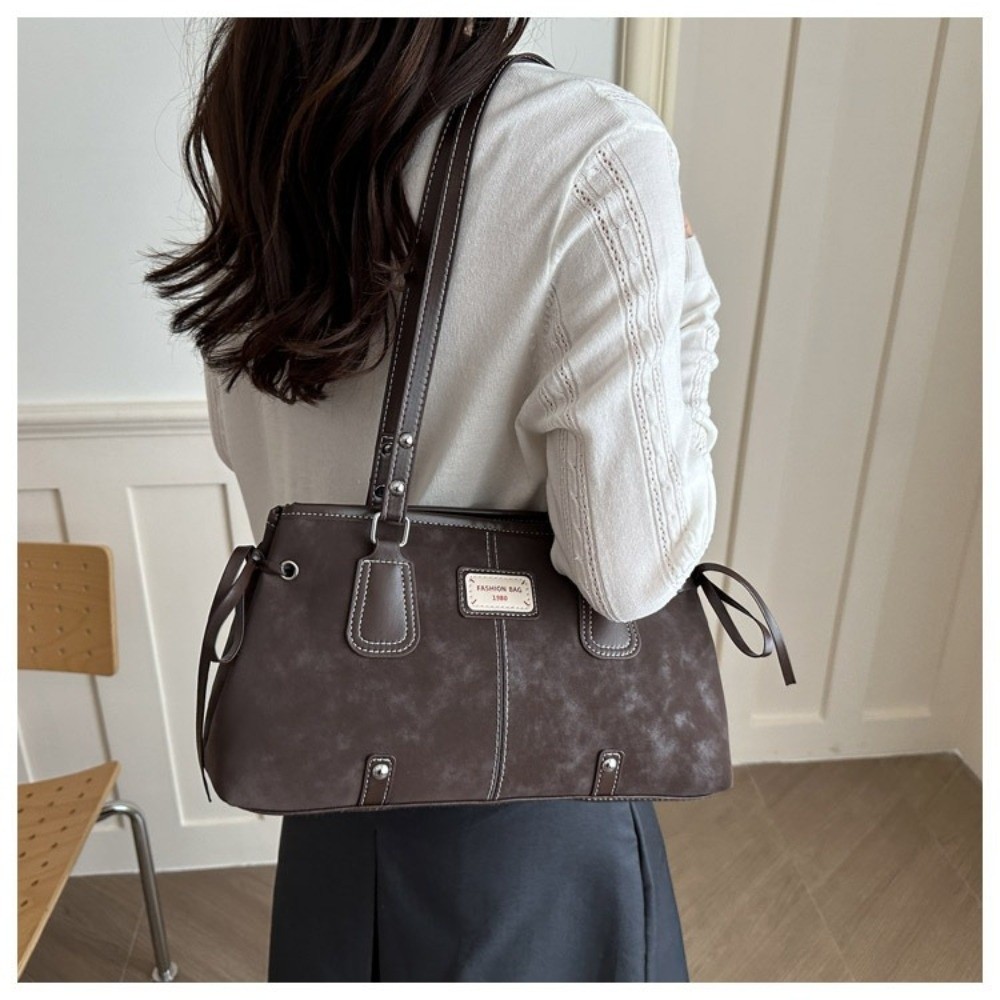 Minimalist Faux Leather Tote B - đánh giá và giá Top Handle Structured