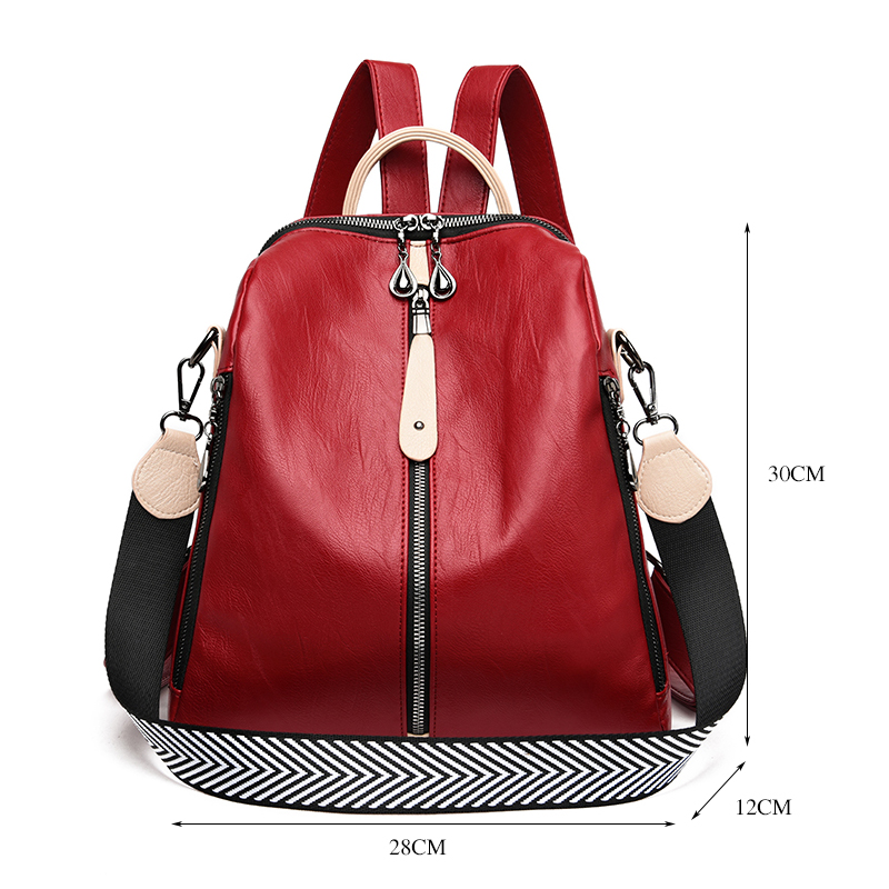 Fashion Backpack Women Soft Le - đánh giá và giá Women Bags With Laptop Compartment