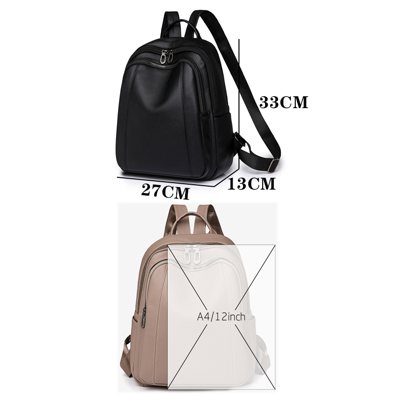 High Quality Leather Backpack  - đánh giá và giá Women Bags Online