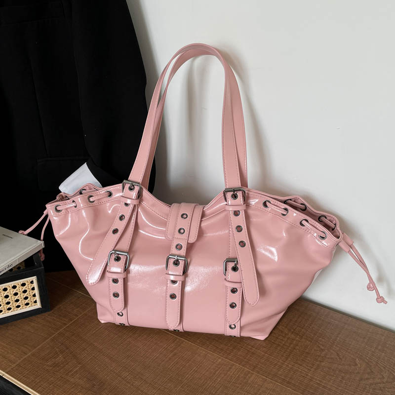 Y2K Gothic Rivet Adjustable St - đánh giá và giá Women Bags Sale
