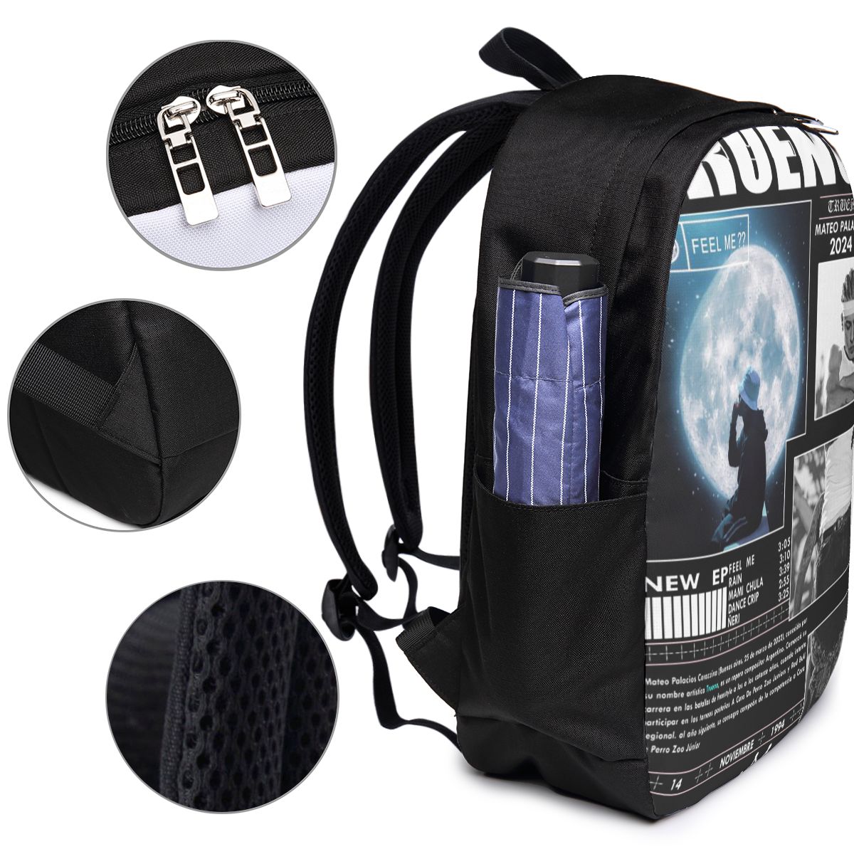 Funny Trueno Hip Hop Rapper Ba - đánh giá và giá Women Bags For Laptop