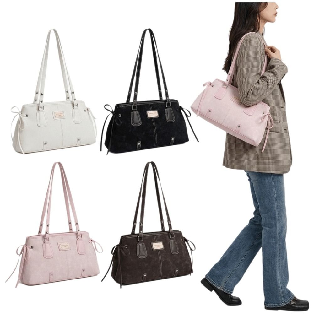 Korean Style Faux Leather Tote - đánh giá và giá Top Handle Structured