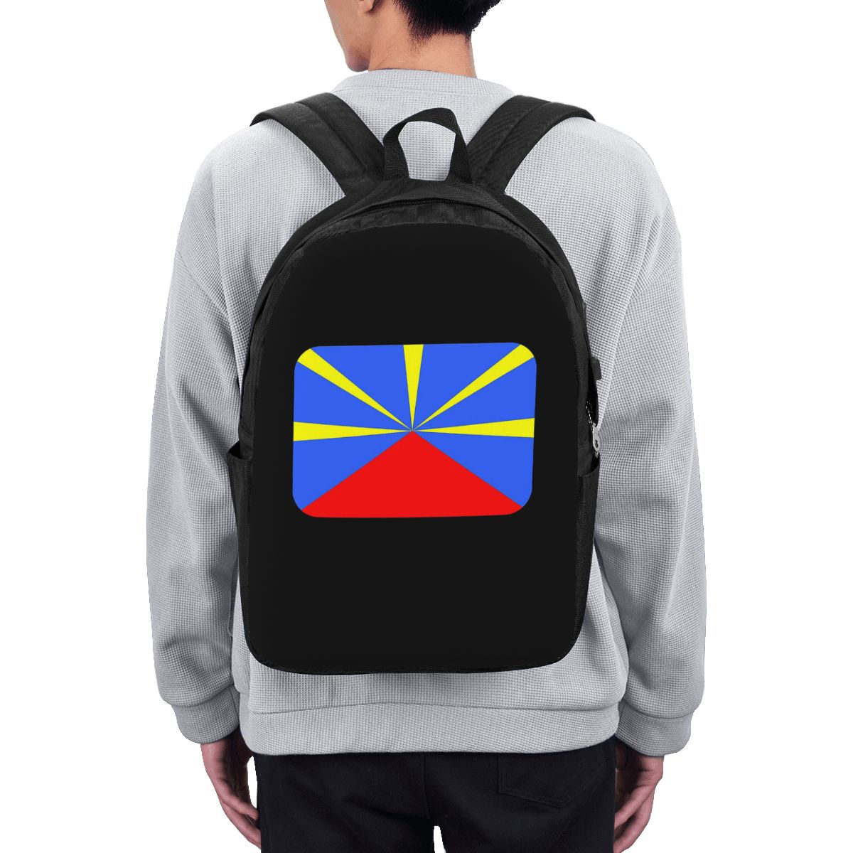 974 Reunion Island Flag Backpa - đánh giá và giá Women Bags For Laptop