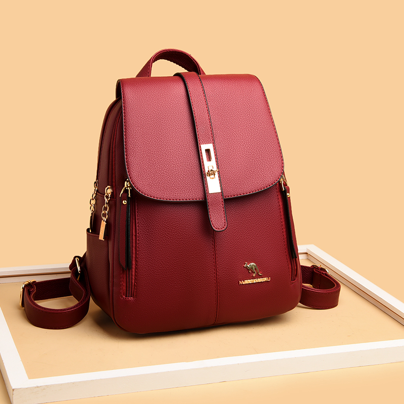 Luxury Women Leather Backpacks - đánh giá và giá Women Bags Online