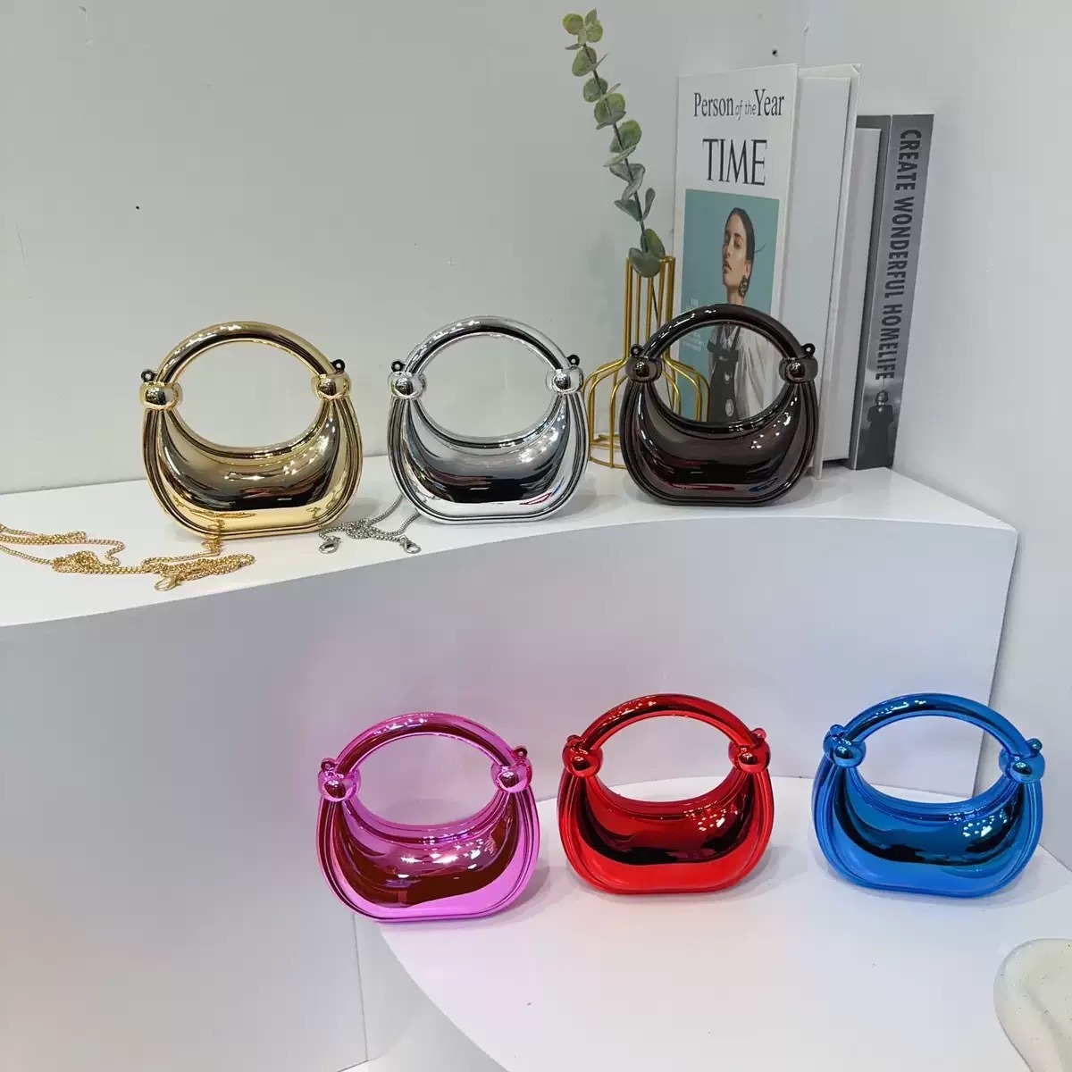 Mini Golden Evening Bag Purses - đánh giá và giá Women Bags Online