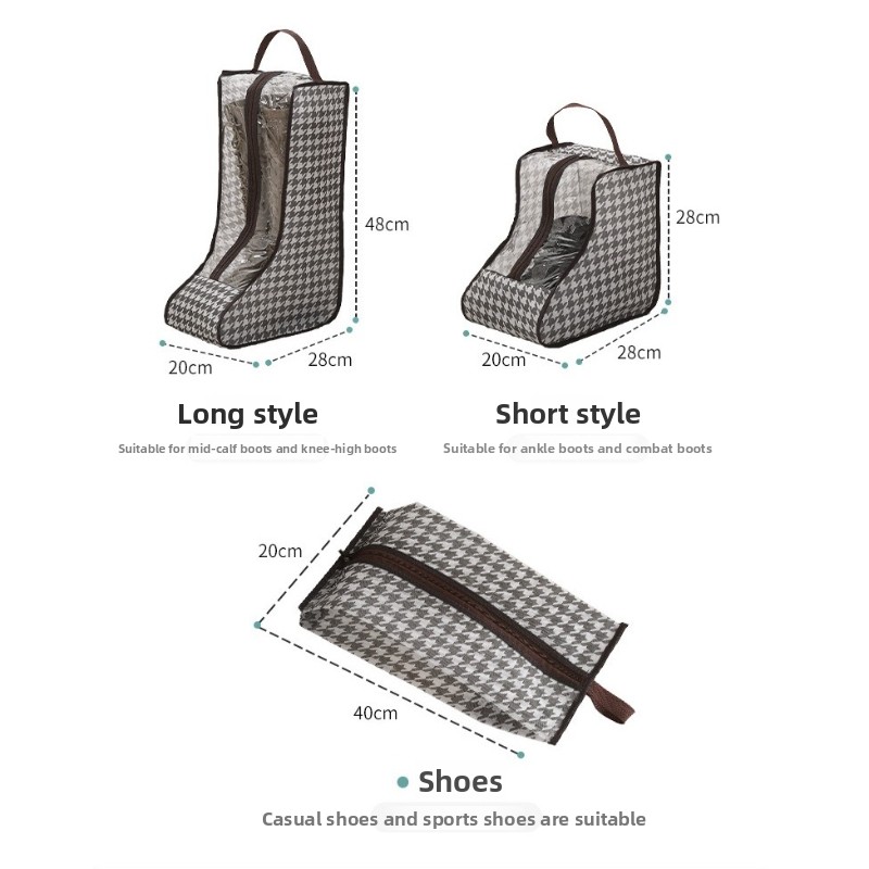 Tall Boot Storage Bags with Cl - đánh giá và giá Women Bags Daily Use