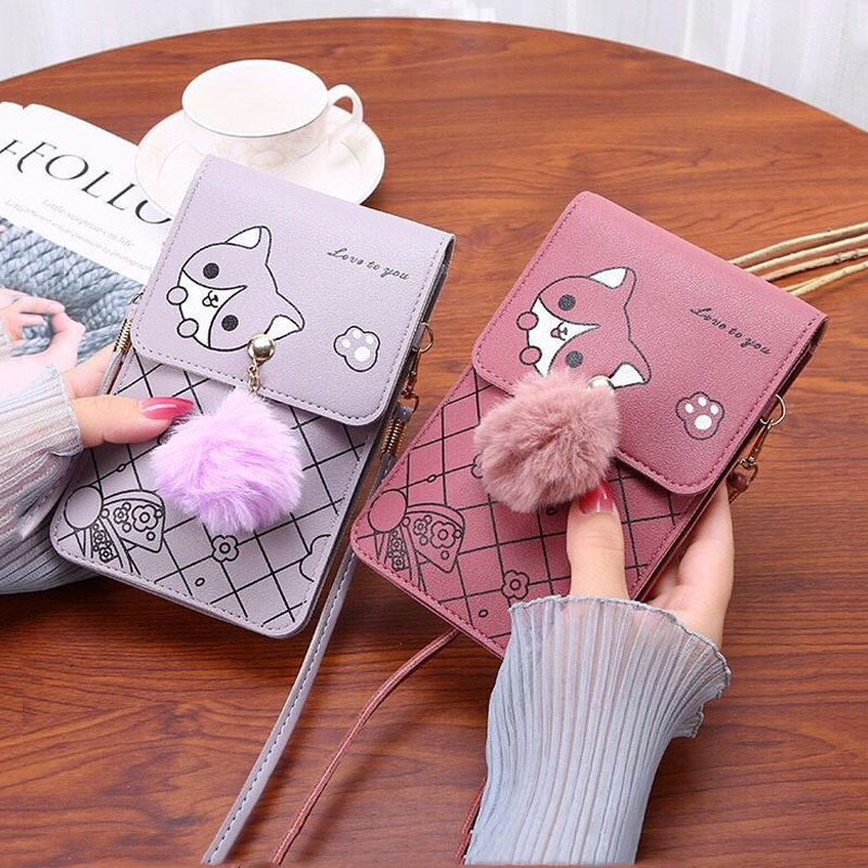 Cute Cartoon Pattern Touch-Scr - đánh giá và giá Women'S Bags Everyday