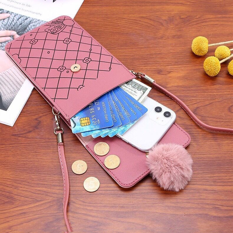 Cute Cartoon Pattern Touch-Scr - đánh giá và giá Women'S Bags Everyday