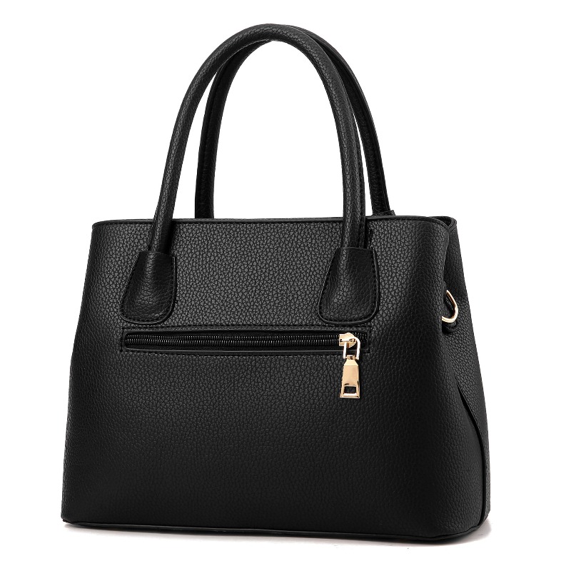 PU Leather Top-Handle Bag Stru - đánh giá và giá Top Handle Structured