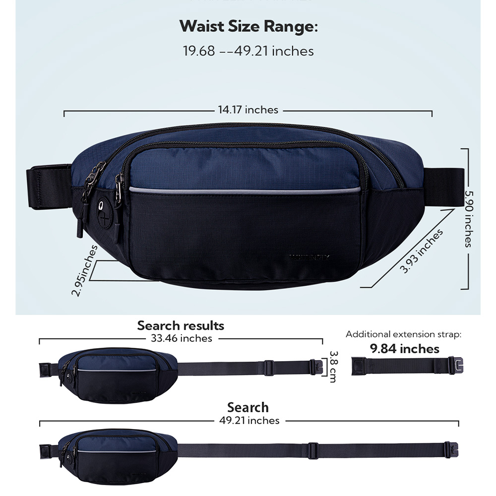 WATERFLY Fanny Pack Waist Bag  - đánh giá và giá Women'S Bags Everyday