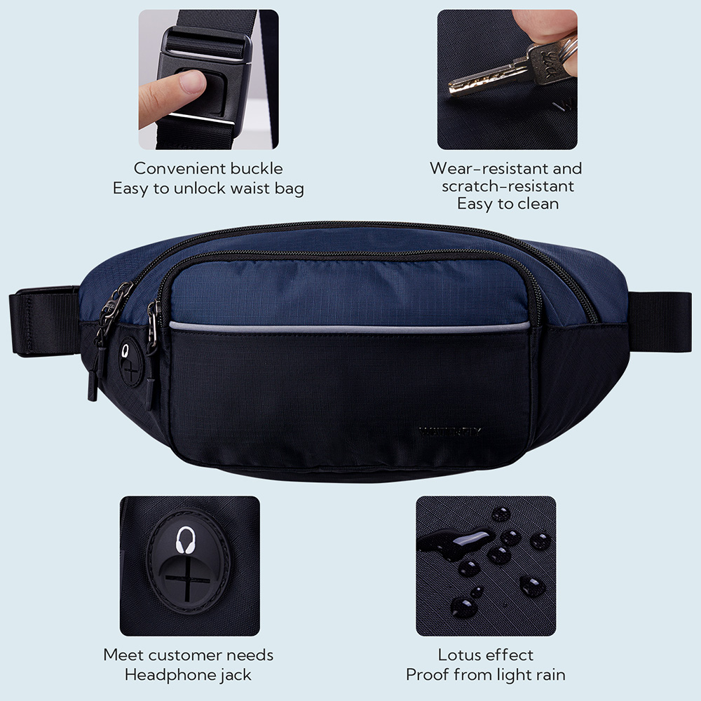 WATERFLY Fanny Pack Waist Bag  - đánh giá và giá Women'S Bags Everyday