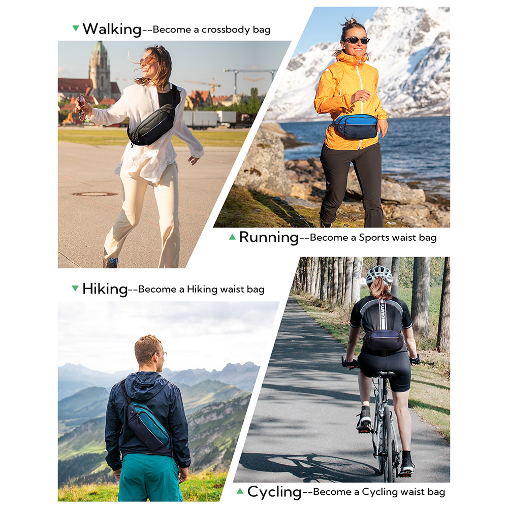 WATERFLY Fanny Pack Waist Bag  - đánh giá và giá Women'S Bags Everyday