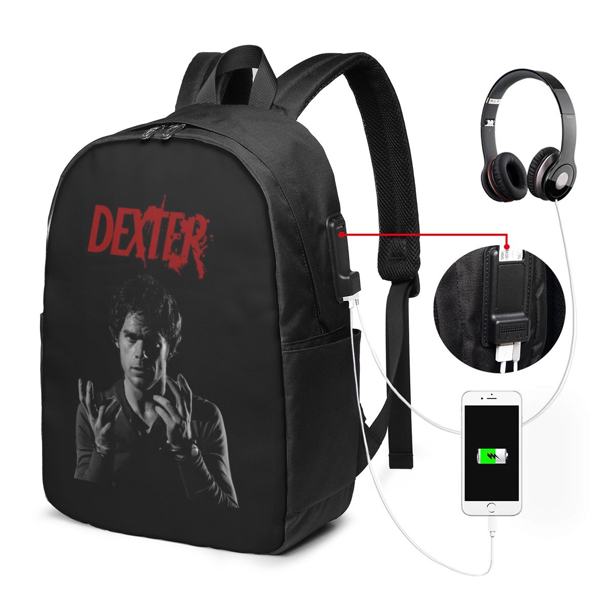 Movie Dexter Morgan Backpack T - đánh giá và giá Women Bags For Laptop