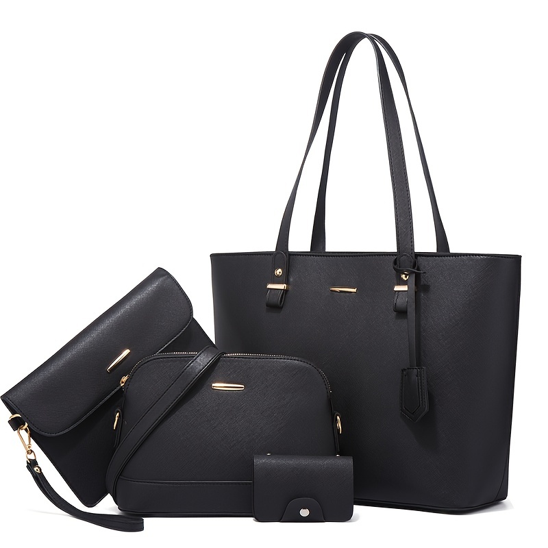 4pcs Fashion Women's Bag Sets  - đánh giá và giá Women Bags Leather