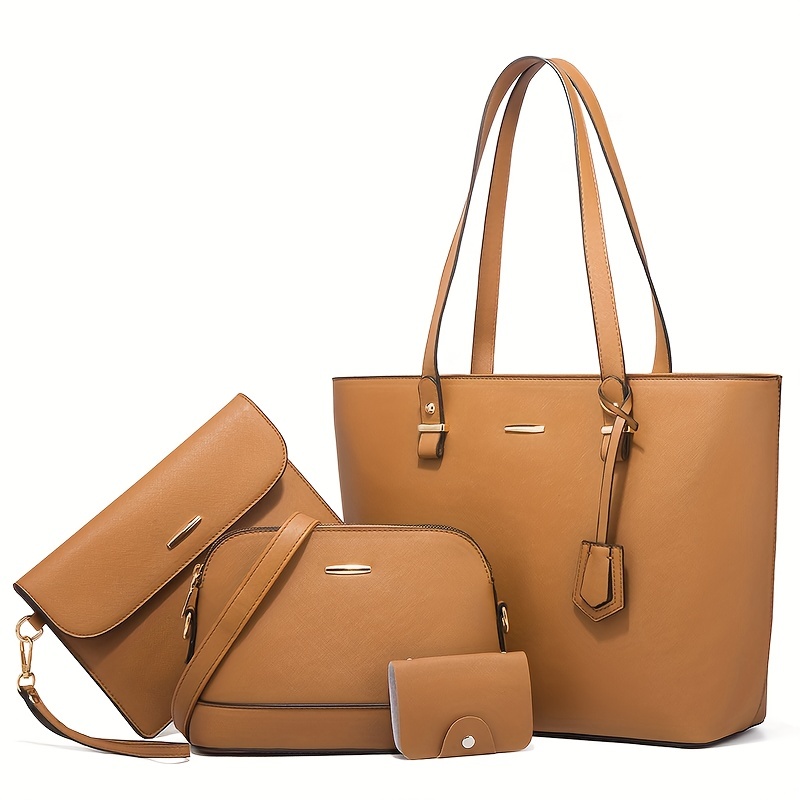 4pcs Fashion Women's Bag Sets  - đánh giá và giá Women Bags Leather