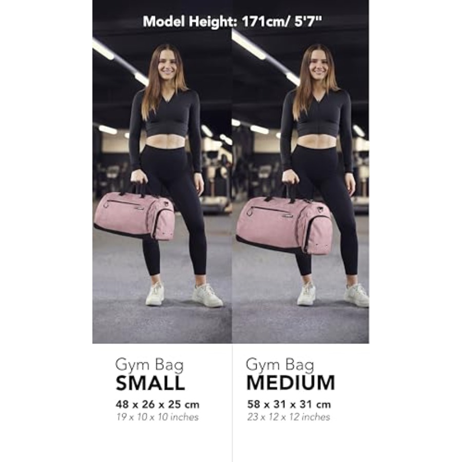 ® Gym Bag for Men and Women wi - đánh giá và giá Women Bags Leather