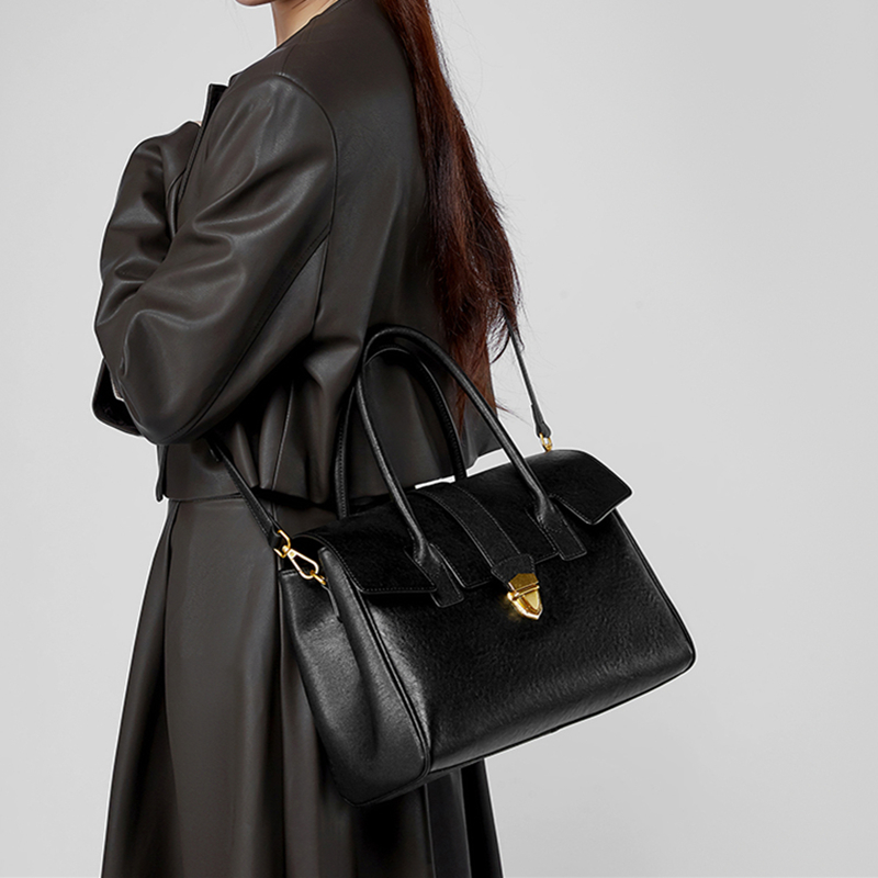 BURMINSA Genuine Leather Top H - đánh giá và giá Top Handle Structured