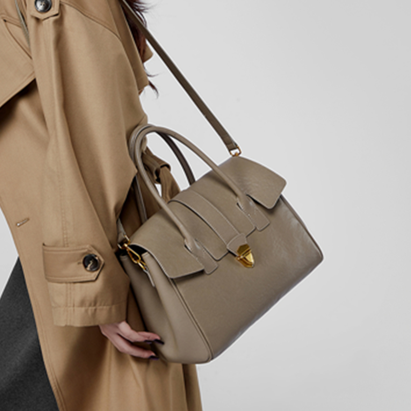 BURMINSA Genuine Leather Top H - đánh giá và giá Top Handle Structured