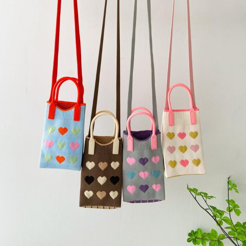 Fashion Knitted Mini Shoulder  - đánh giá và giá Women Bags Mini