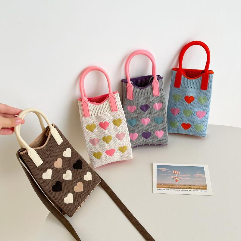 Fashion Knitted Mini Shoulder  - đánh giá và giá Women Bags Mini