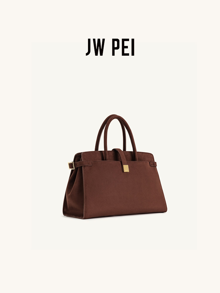 JW PEI Imitation Suede Handbag - đánh giá và giá Women Bags Jw Pei