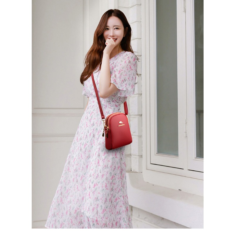 Fashion Solid Color Zipper Ver - đánh giá và giá Women Bags Sale