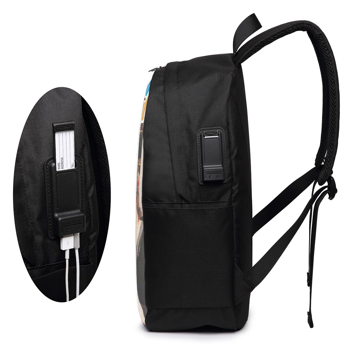 Fall Out Boy Backpack Travel N - đánh giá và giá Women Bags For Laptop