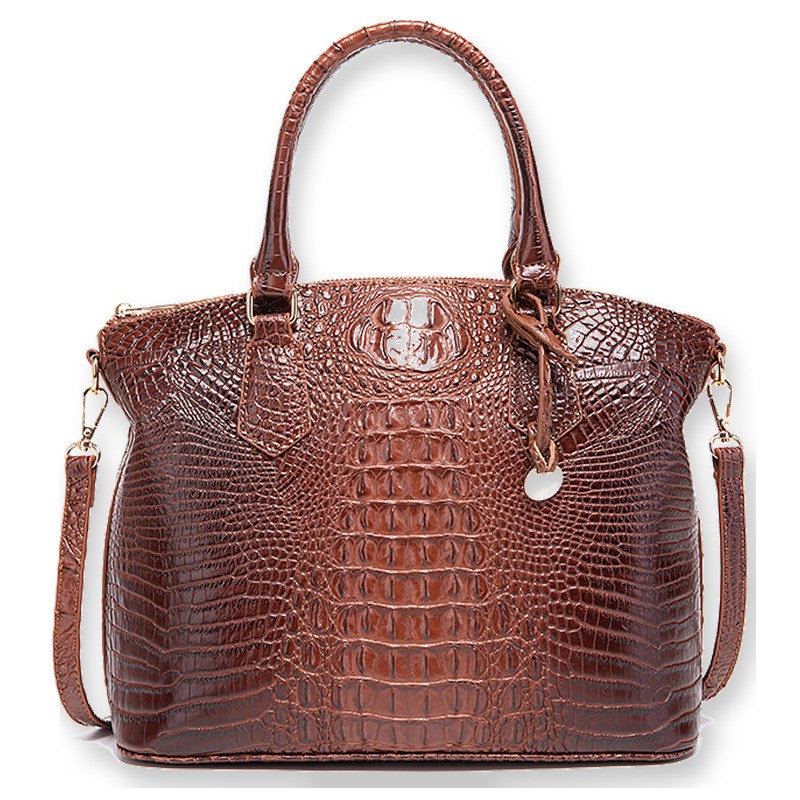 Women's Vintage Crocodile Patt - đánh giá và giá Top Handle Structured